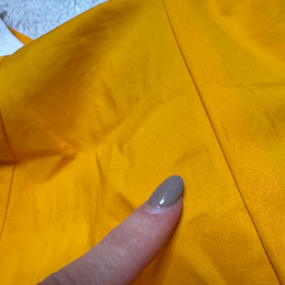 Tory Burch Yellow/Orange and White Tunic Top - Picture 11 of 13